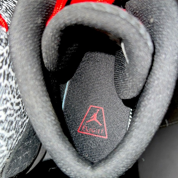 Jordan 23 FlightSpeed Patterned Knit w/Red Accents US 12 UK 11 - Picture 6 of 7